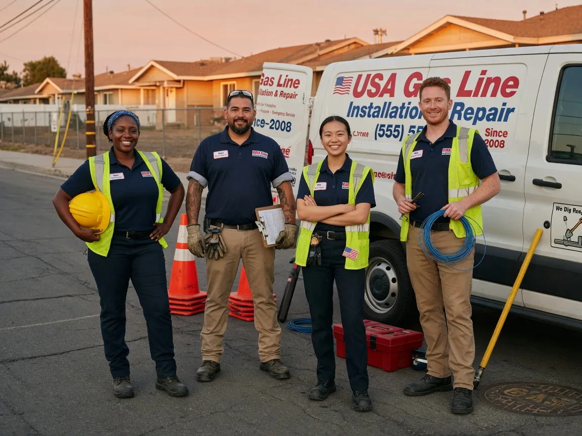 Gas Line Installation company in New Sharon, ME
